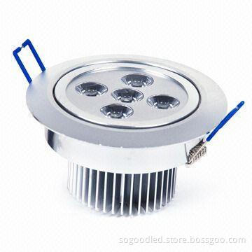 non-dimmable led recessed light 5W with ce